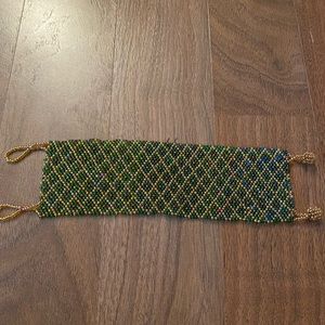 Colorful beaded bracelet